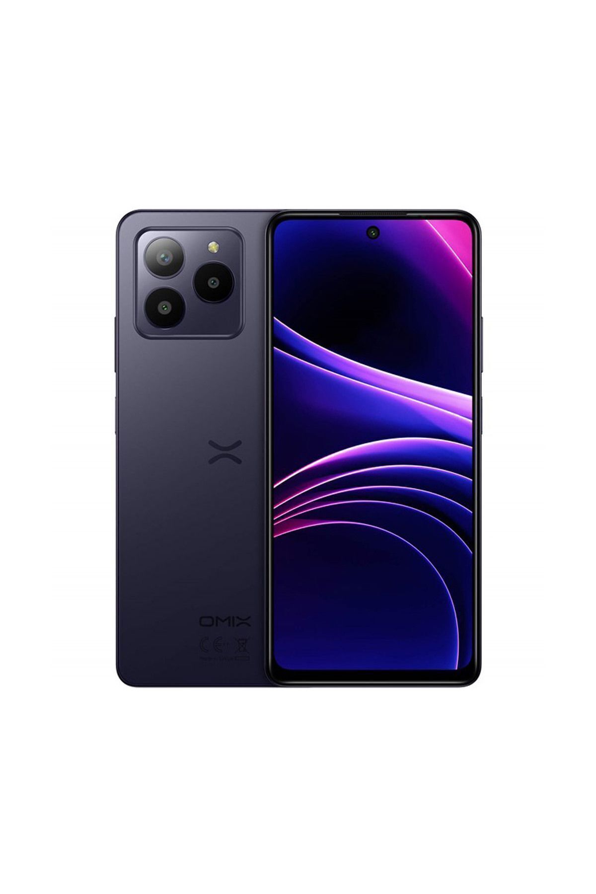 omix X7 128 GB/8 GB (Resmi KVK Garantili) Mor Cep Telefonu