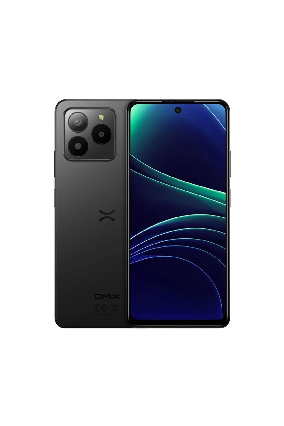 omix X7 128 GB/8 GB (Resmi KVK Garantili) Siyah Cep Telefonu