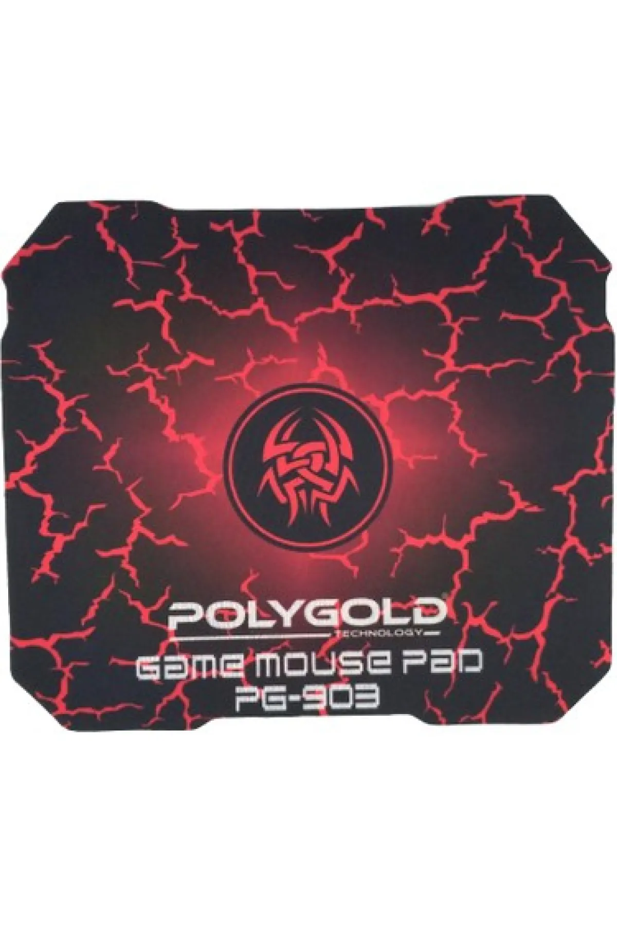 Polygold X7 Işıklı Oyuncu Mouse Mousepad Seti Gaming  Kırmızı Büyük Boy Mousepad