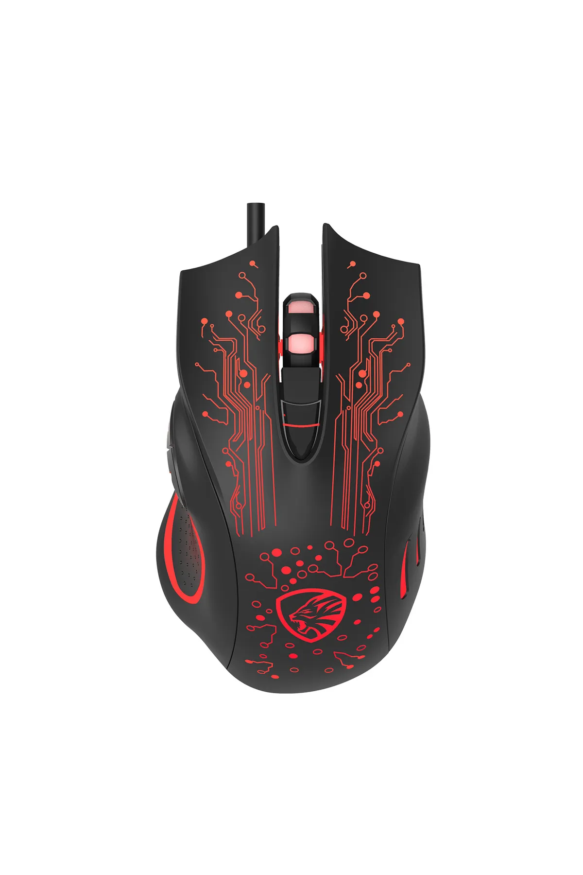 gaman X8 EAGLE 3600dpı 6 Button Rgb Siyah Gaming Oyuncu Mouse (1,5MT ÖRGÜLÜ KABLO)