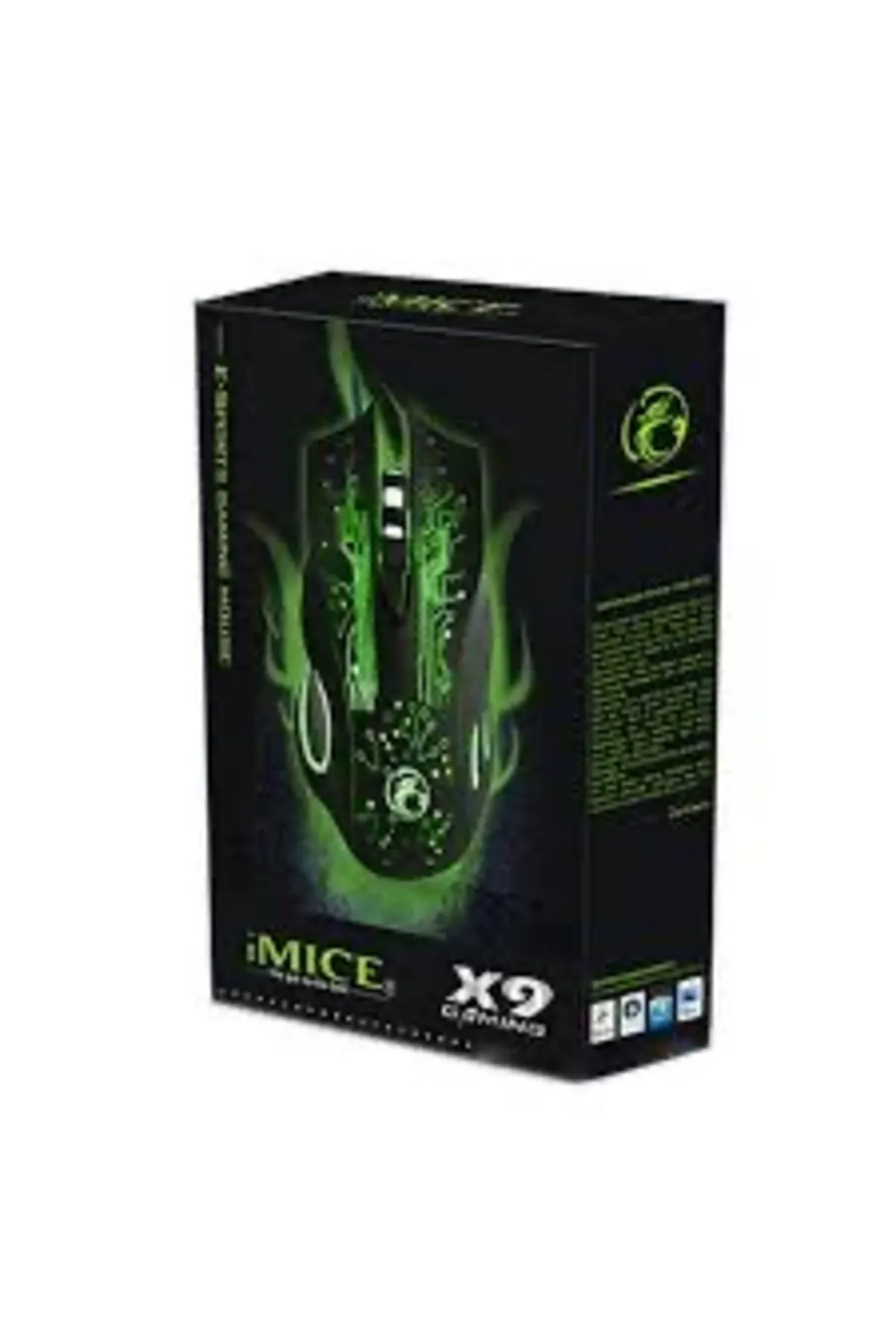 iMice x9 led ışıklı oyuncu mouse gaming mouse