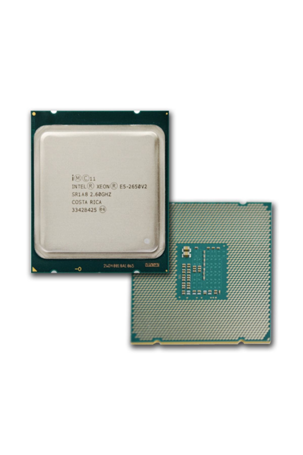 Intel Xeon E5 2650v2 2.6 Ghz 3.4 Ghz Turbo 16 Çekirdek 20 Mb 95 Watt X79 Uyumlu Işlemci