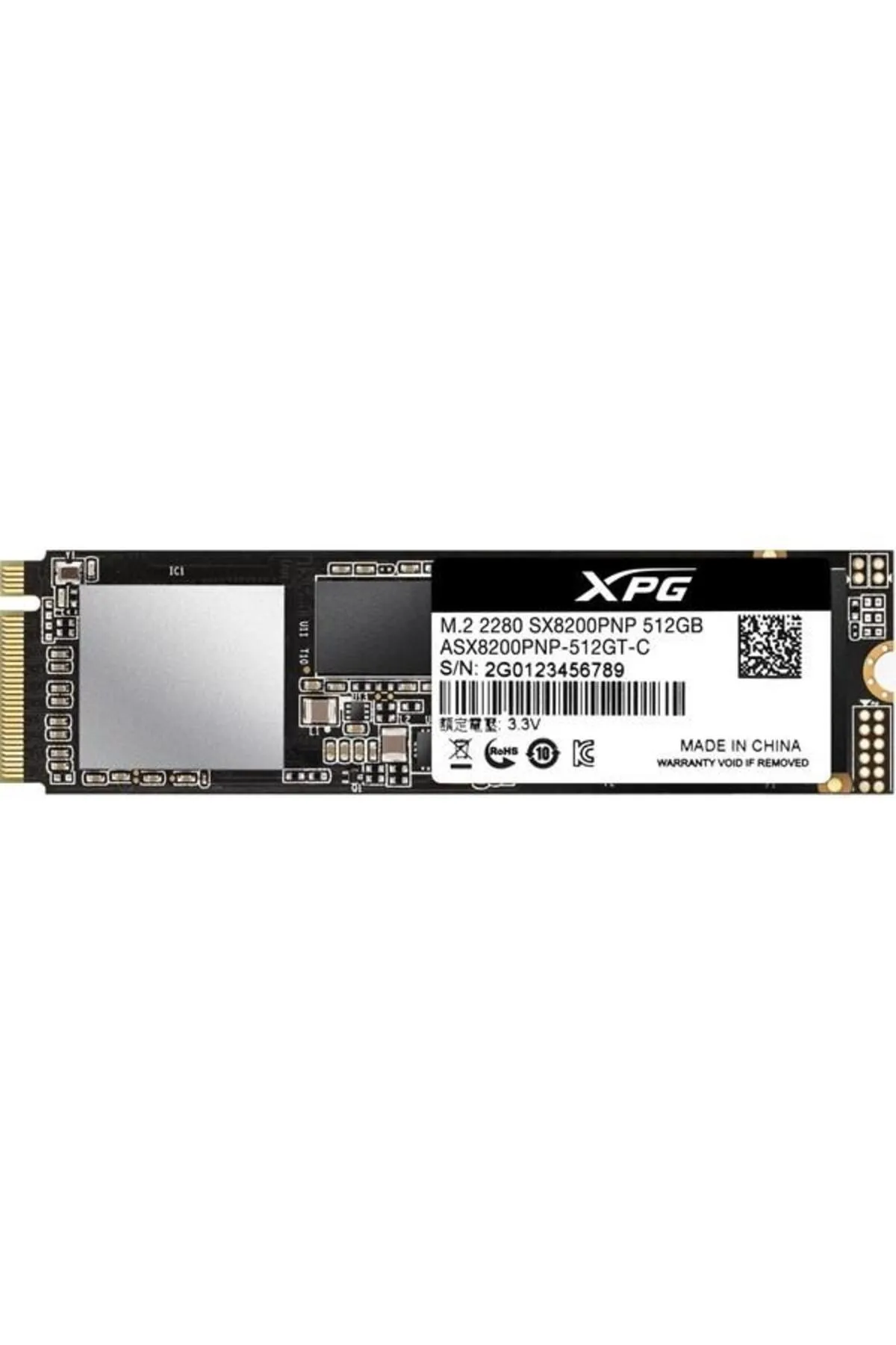 Adata XPG 512GB SX8200 PPRO ASX8200PNP-512GT 3350-2350MB/s M2 NVME GEN4 DİSK