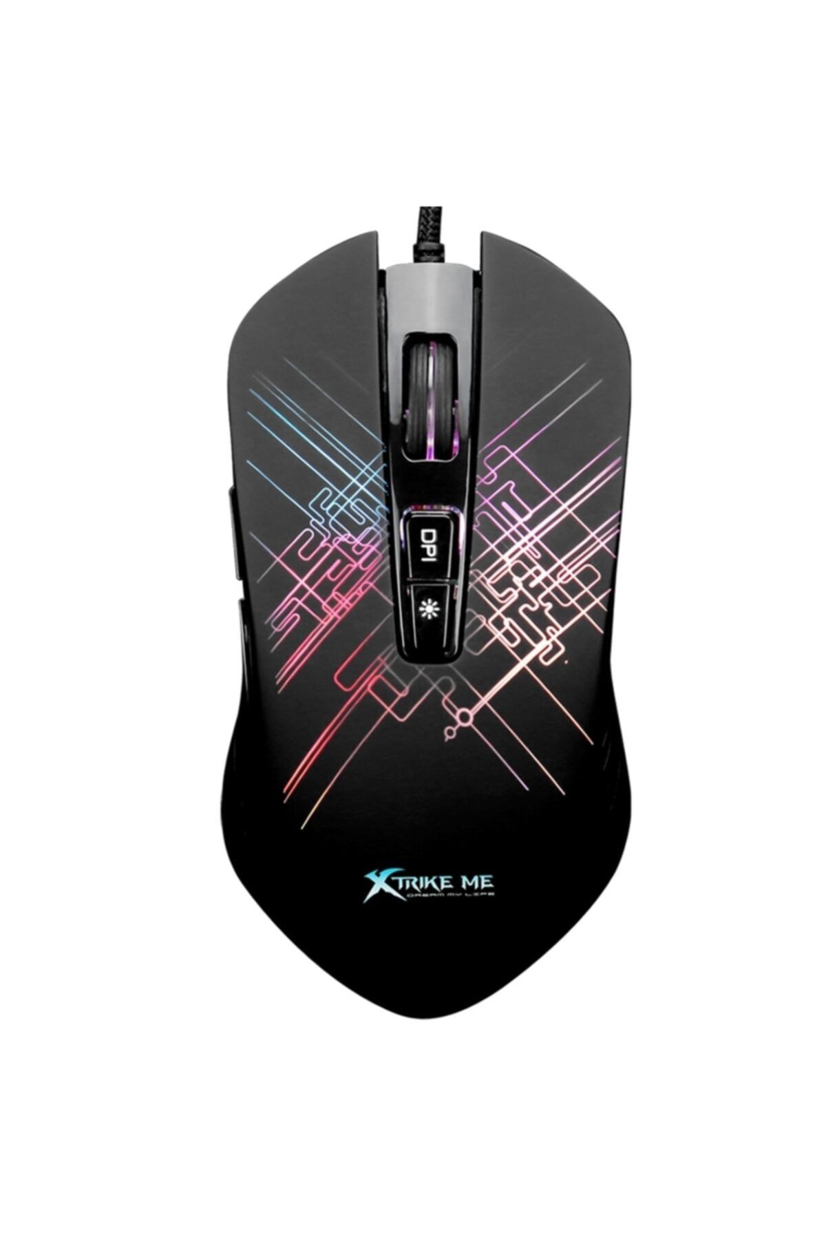 UnDePlus Xtrike Me Gm-510 Kablolu Oyuncu Mouse 7 Rgb Renk 7 Tuşlu Oyuncu Mouse