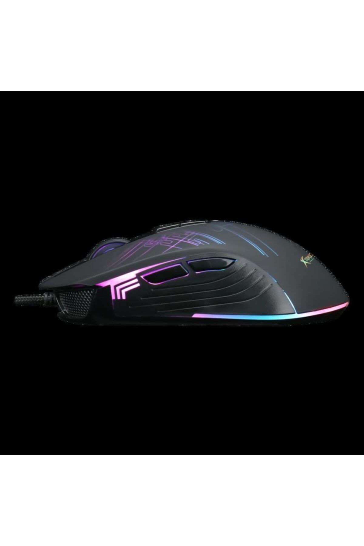 UnDePlus Xtrike Me Gm-510 Kablolu Oyuncu Mouse 7 Rgb Renk 7 Tuşlu Oyuncu Mouse