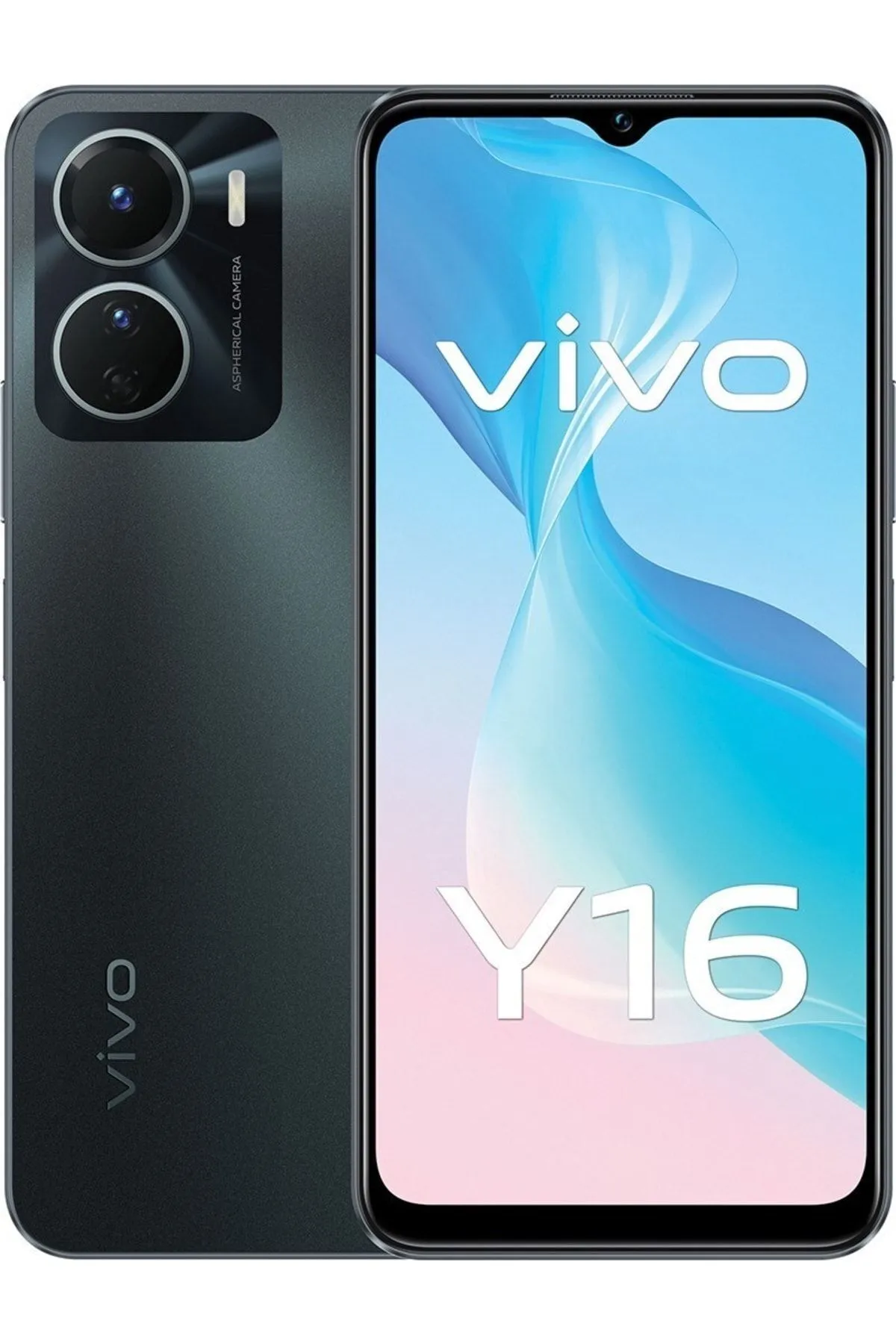 Vivo Y16 64 GB Telefon Siyah 4 GB RAM TR Garantili