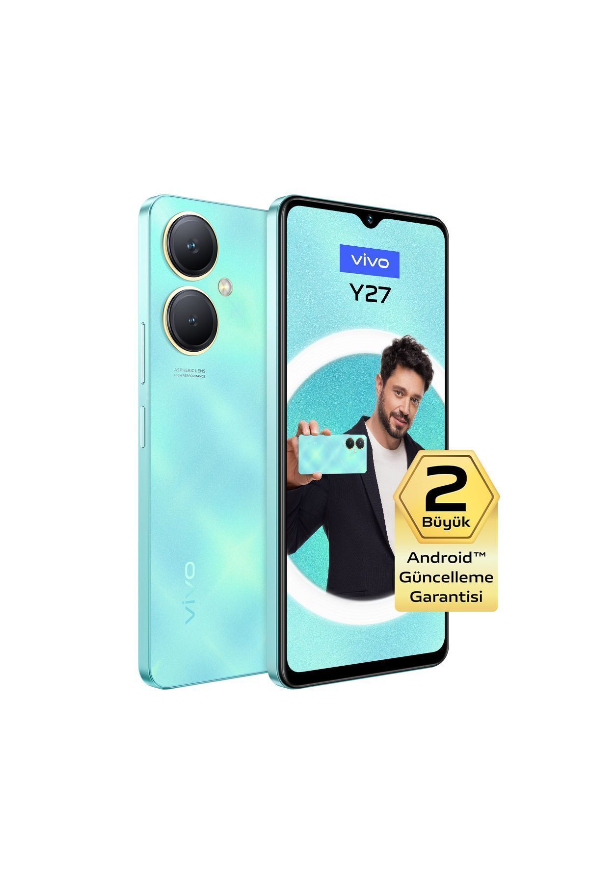 Vivo Y27 128 Gb 6 Gb Ram Deniz Mavisi Cep Telefonu ( Türkiye Garantili)