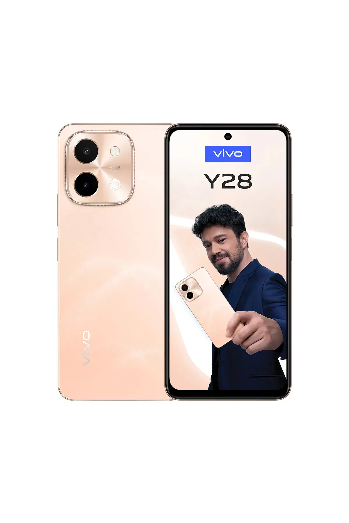 Vivo Y28 8GB 128GB Mercan Turuncusu