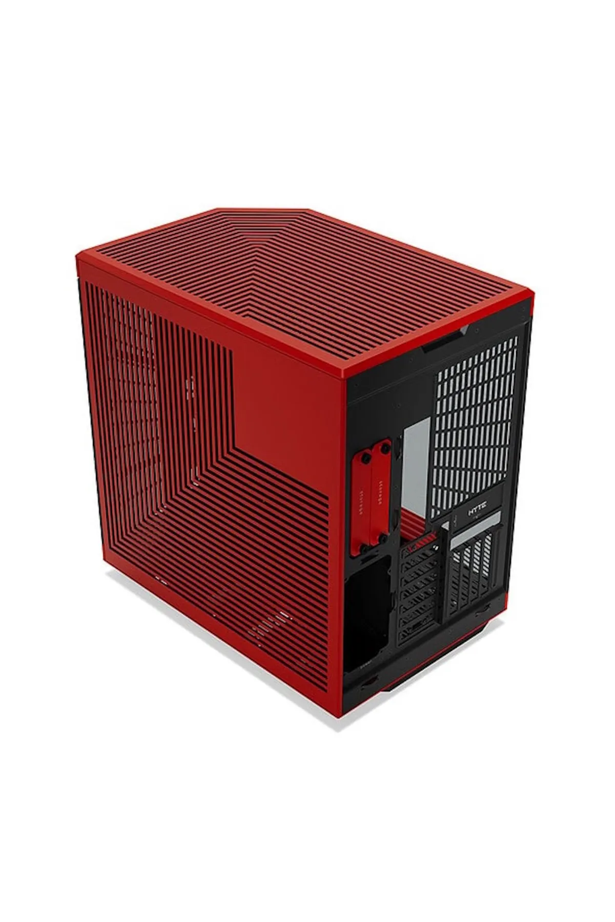 Hyte Y70 Touch Black Cherry Temperli Cam USB 3.2 E-ATX Dual Chamber Mid Tower Ekranlı Gaming Kasa