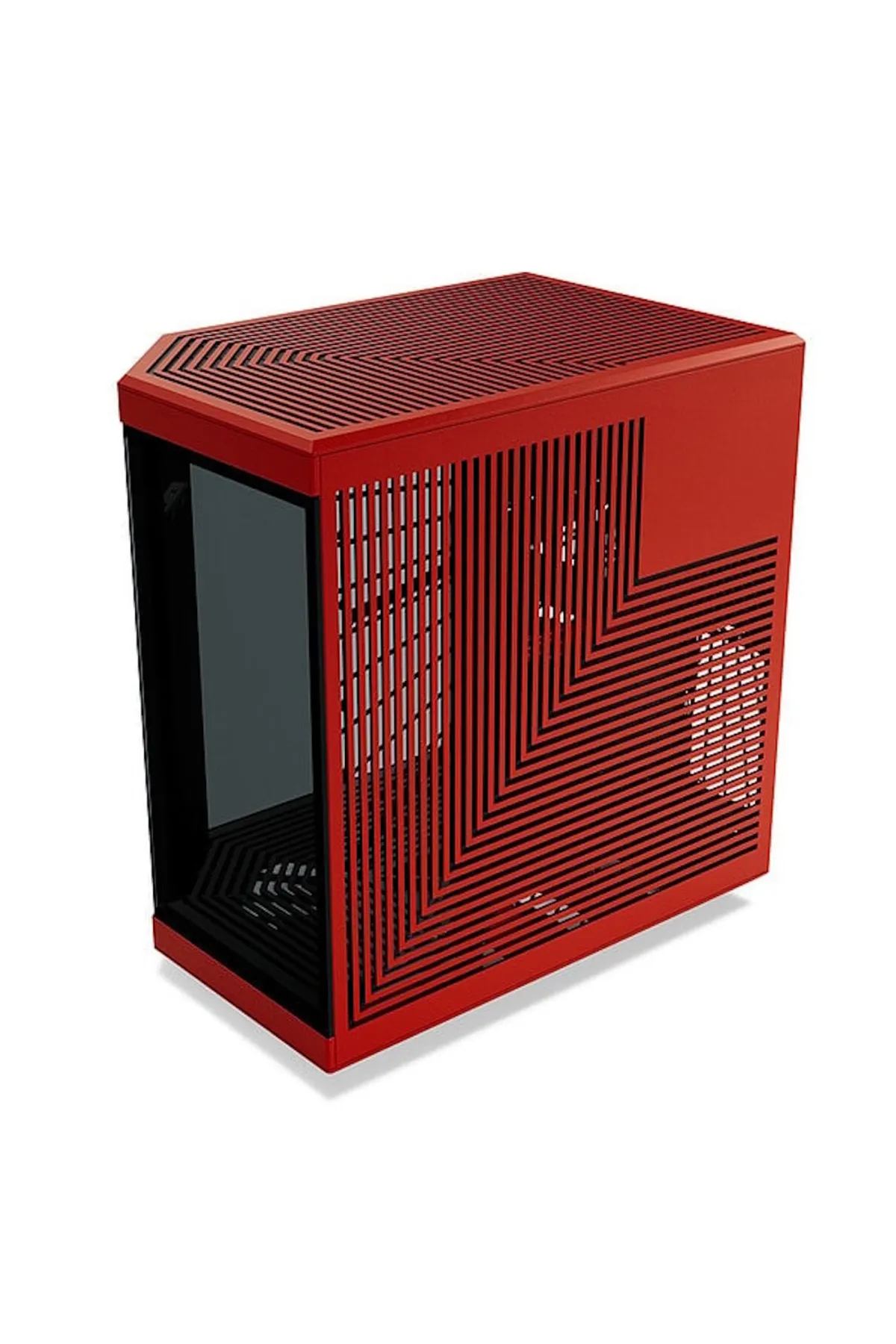 Hyte Y70 Touch Black Cherry Temperli Cam USB 3.2 E-ATX Dual Chamber Mid Tower Ekranlı Gaming Kasa