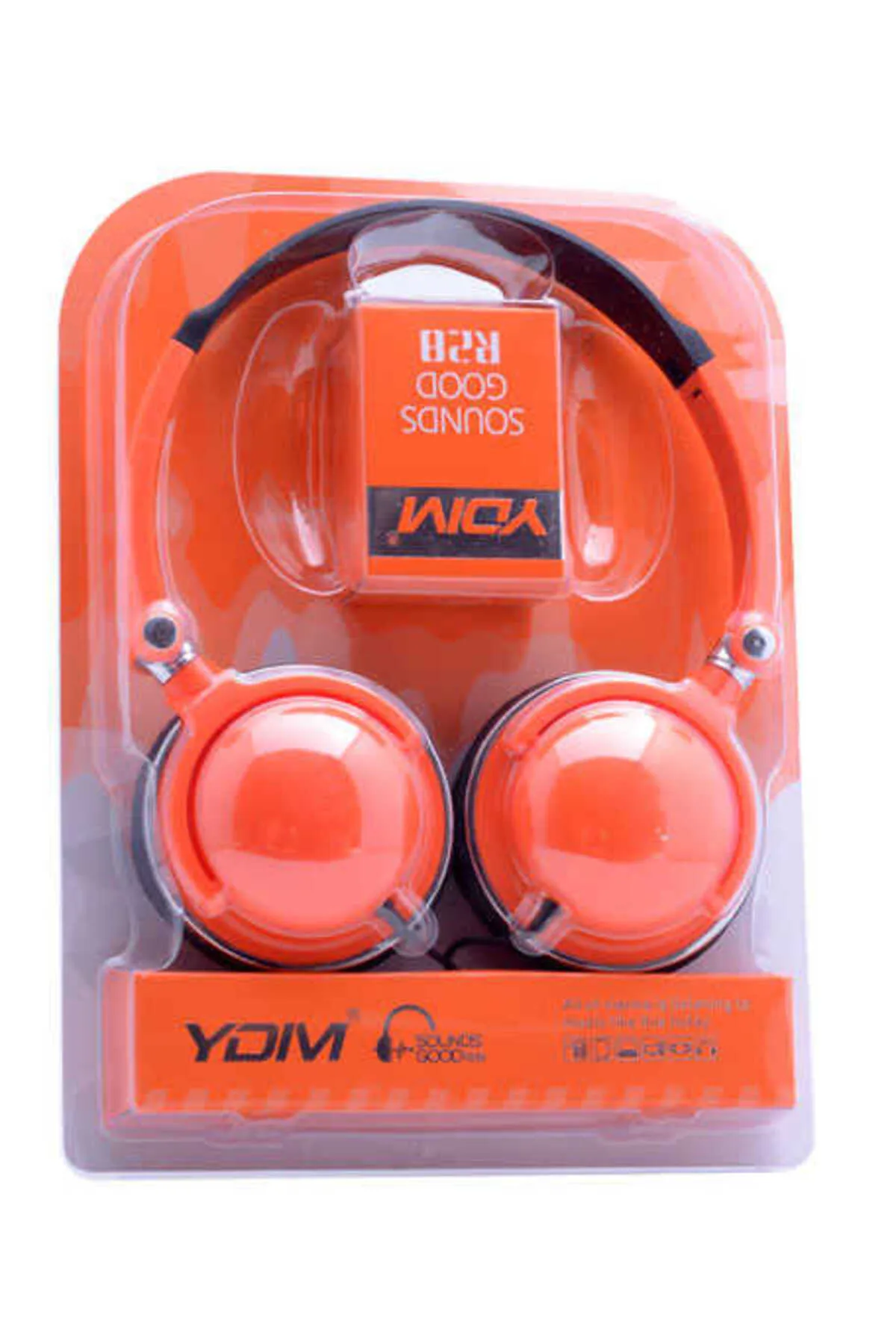 Megafox Teknoloji YDM-R28 Sound Good Kulaklık, Turuncu