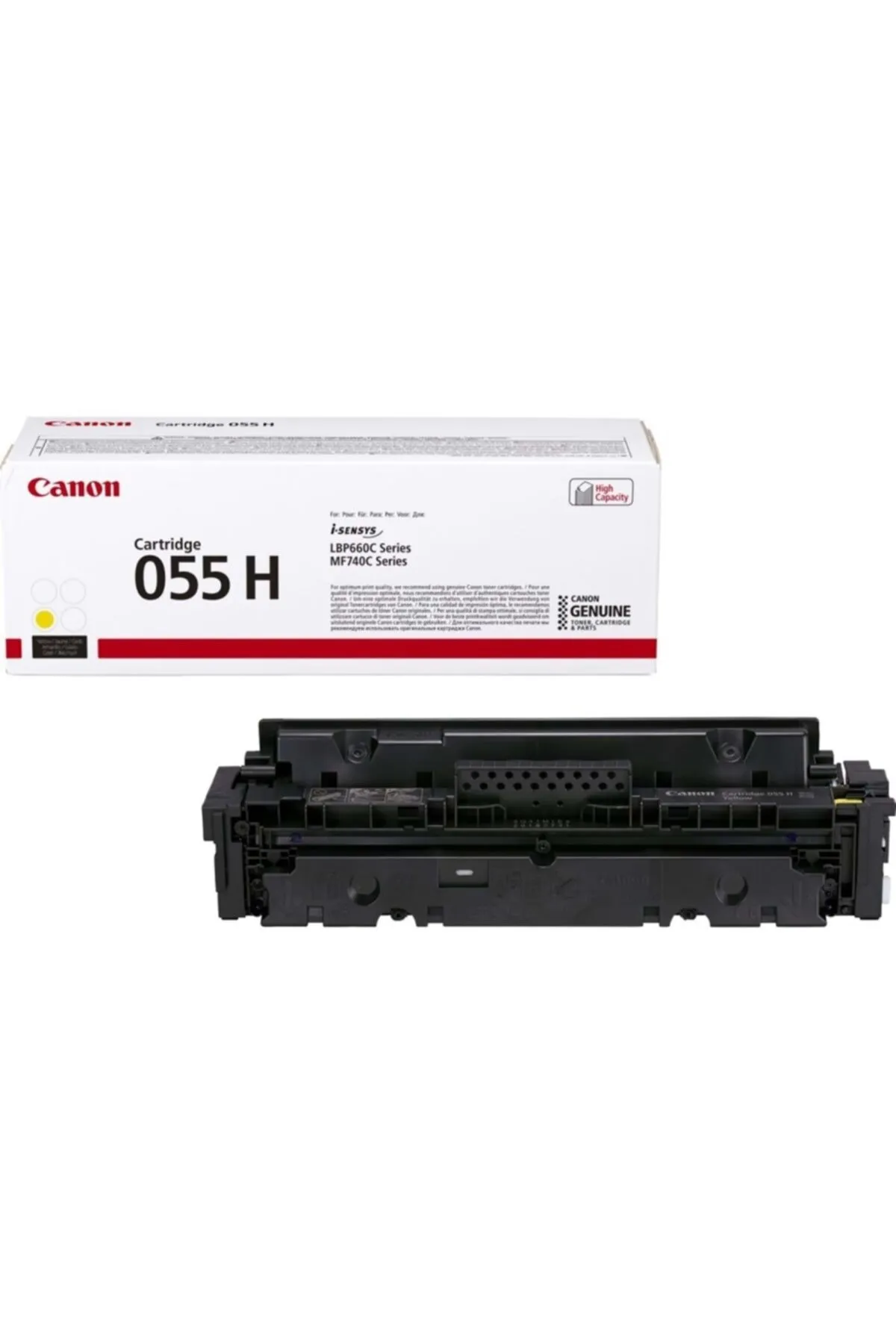 Canon Yellow Sarı Yüksek Kapasite Toner Mf745 Crg-055h Y