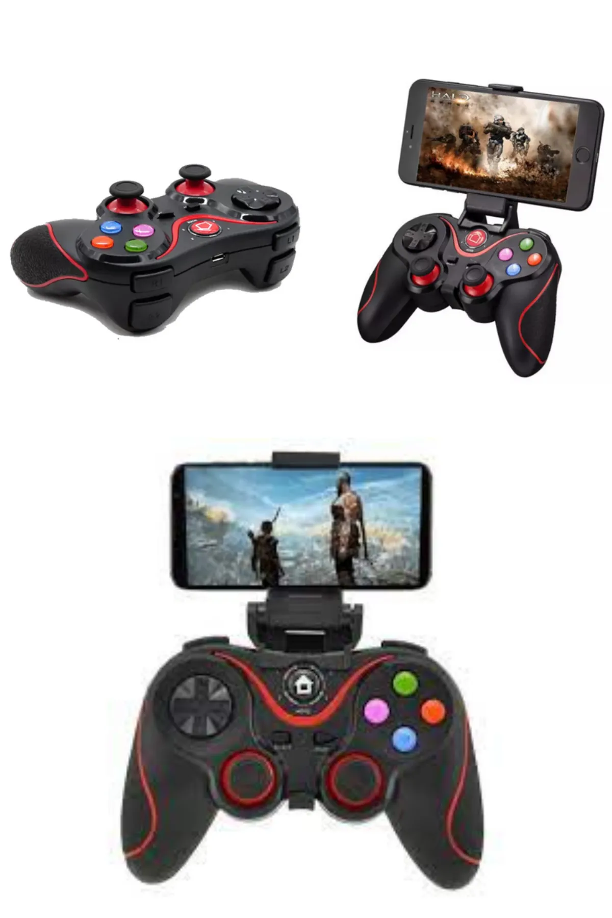 Wintoup Yeni Model Oyun Kolu Joystick Ps3 - Pc - Telefon - Tv - Tablet - Ios - Android Uyumlu