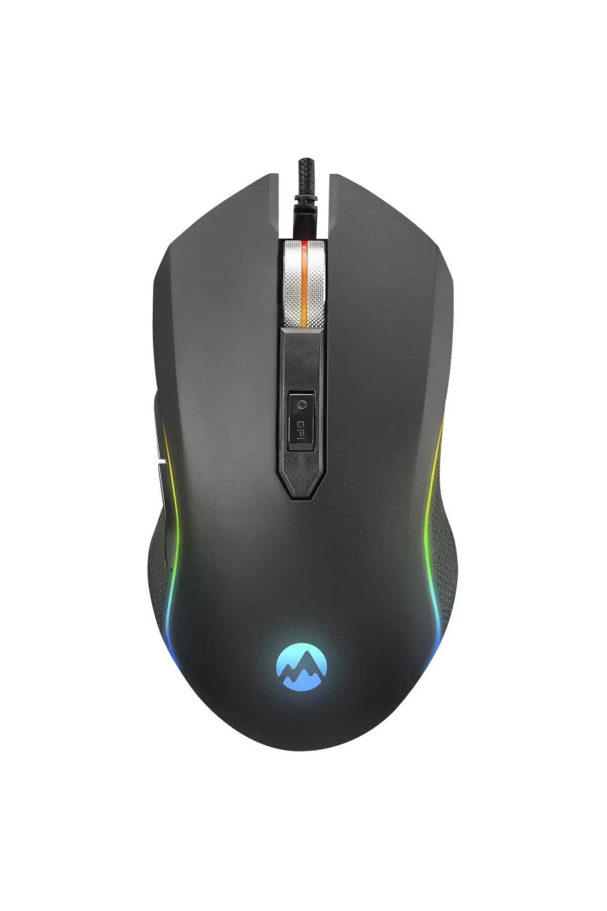 Everest Yeni SM-F09 TITANIO Usb Gümüş 7200dpi RGB Ledli Gaming Oyuncu Mouse Model 440583