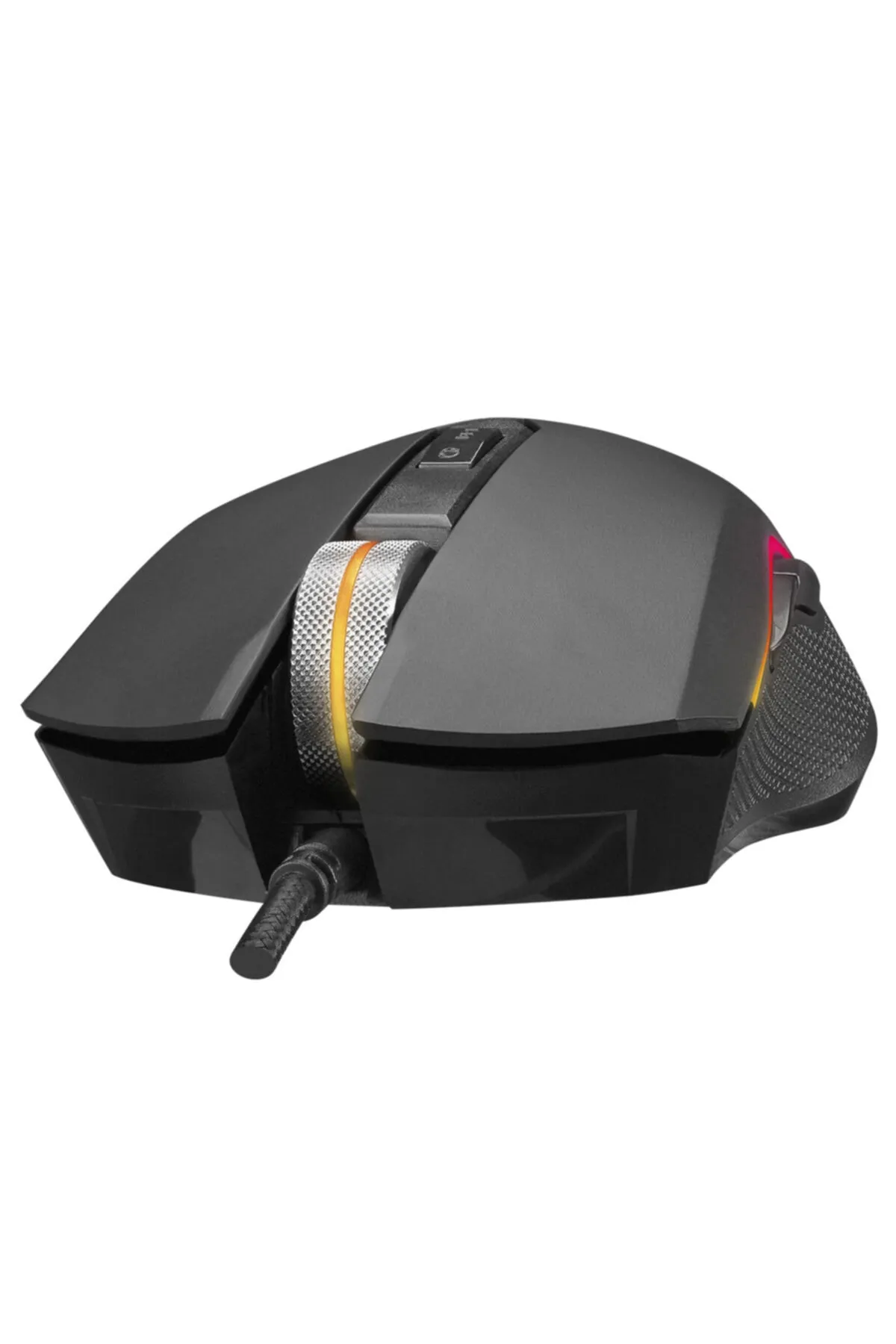 Everest Yeni SM-F09 TITANIO Usb Gümüş 7200dpi RGB Ledli Gaming Oyuncu Mouse Model 440583