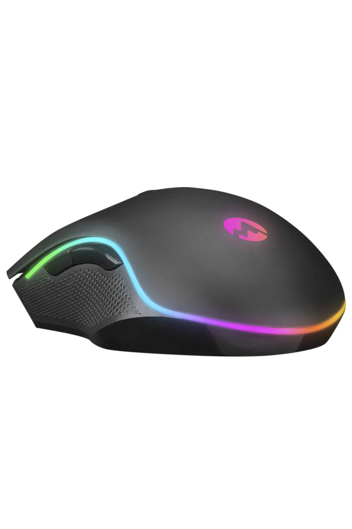 Everest Yeni SM-F09 TITANIO Usb Gümüş 7200dpi RGB Ledli Gaming Oyuncu Mouse Model 440583