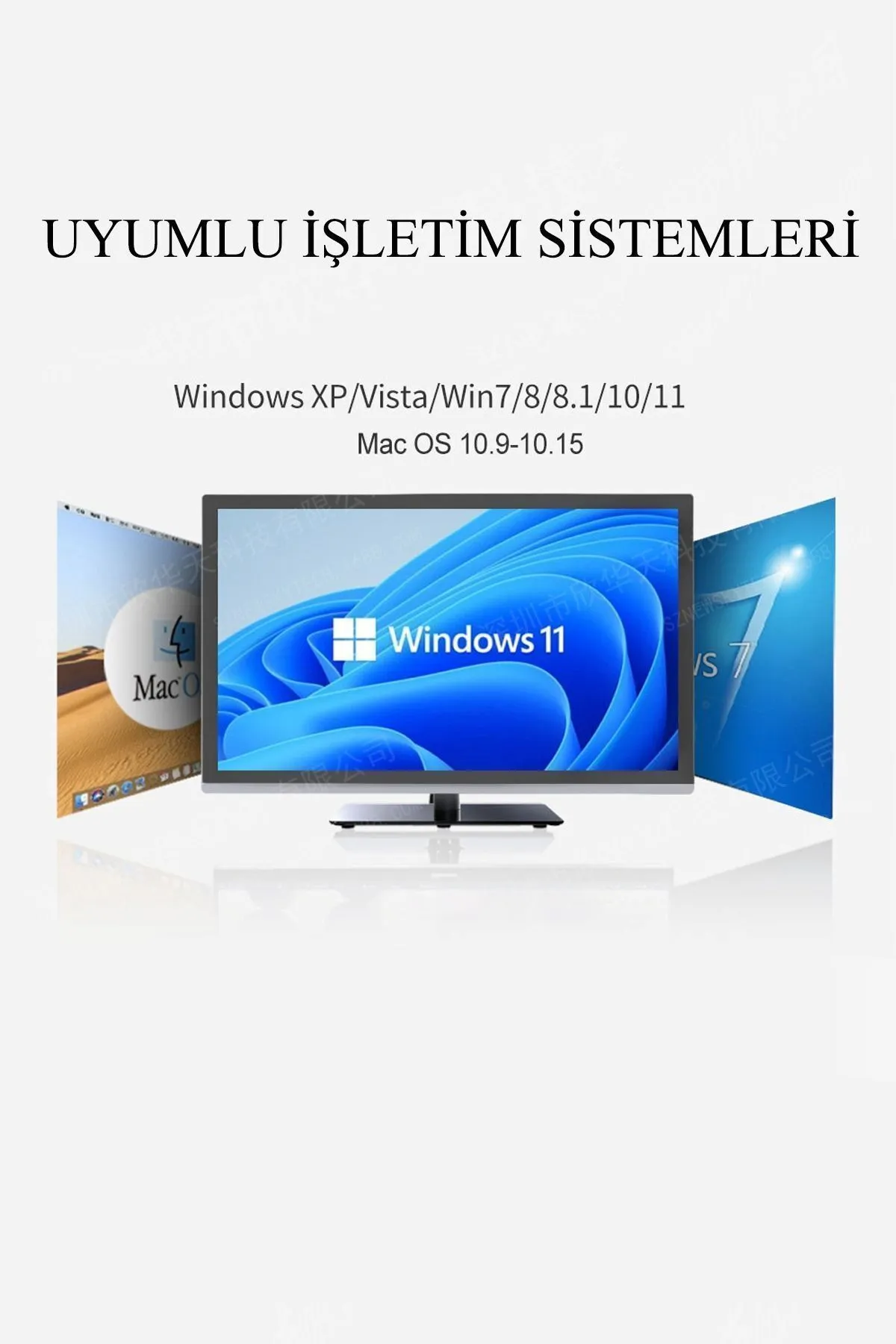 CONOCER Yüksek Kalite Çift Antenli Ac1300 Mbps Dual(ÇİFT) Bant Usb 3.0 Adaptör Kablosuz Usb Wifi Adaptörü