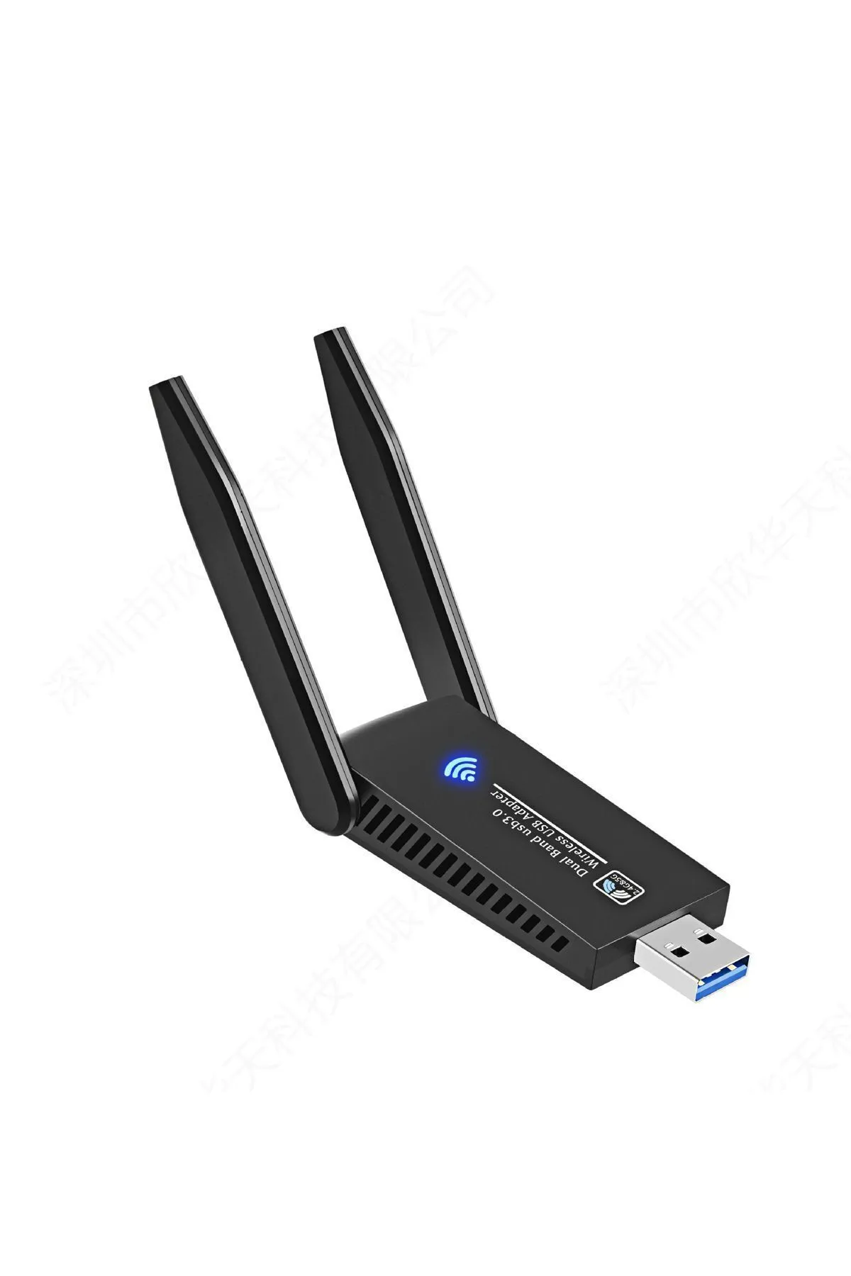 CONOCER Yüksek Kalite Çift Antenli Ac1300 Mbps Dual(ÇİFT) Bant Usb 3.0 Adaptör Kablosuz Usb Wifi Adaptörü