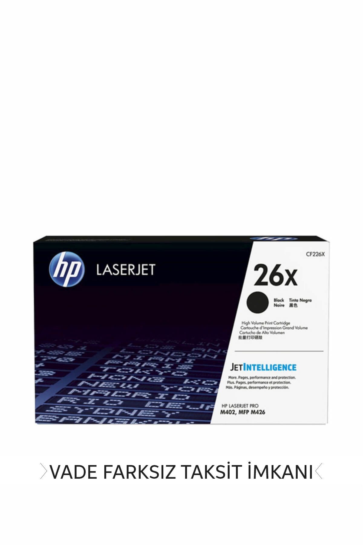 HP Yüksek Kapasiteli Toner 26x / Cf226x / M400 / M402 / M426