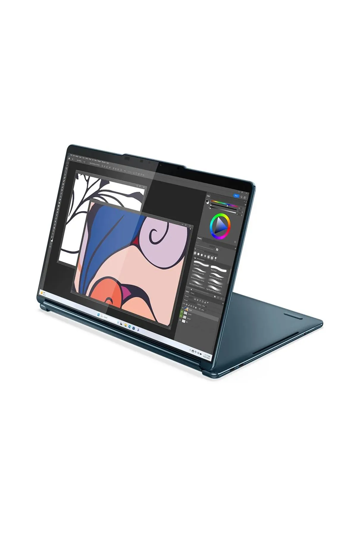 Lenovo Yoga Book 9 13.3 Inç 2880 x 1800 Çift OLED Dokunmatik Ekran 13.nesil Core I7 1355U-16GB-1TB Ssd