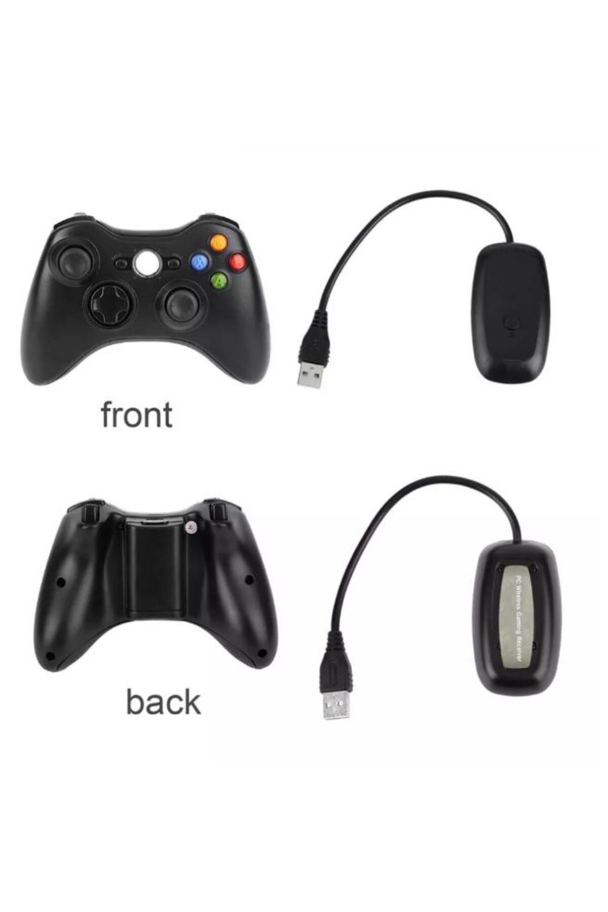 GD34 Yues XBox 360, PS3, PC Ve Android Kablosuz Wireless Controller