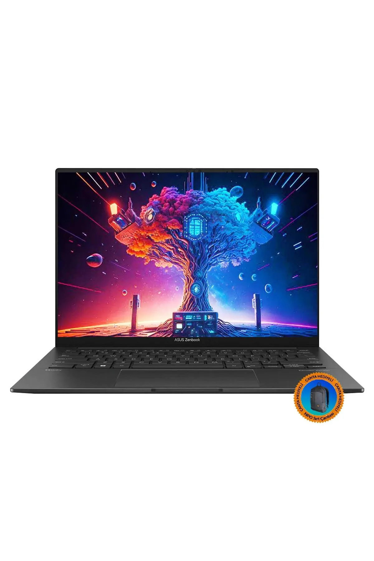 Asus ZenBook Q415MA-U00TT01 Ultra5 125H 8GB 1TBSSD 14" FHD+ Touch W11H Dizüstü Bilgisayar-CNT002