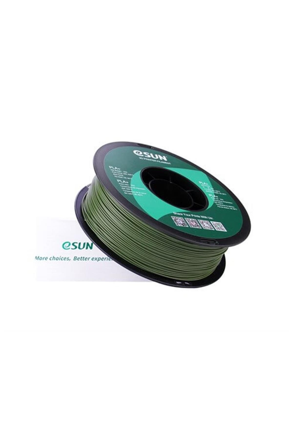 eSun Zeytin Yeşili Pla+ Filament 1.75mm 1 Kg Plus