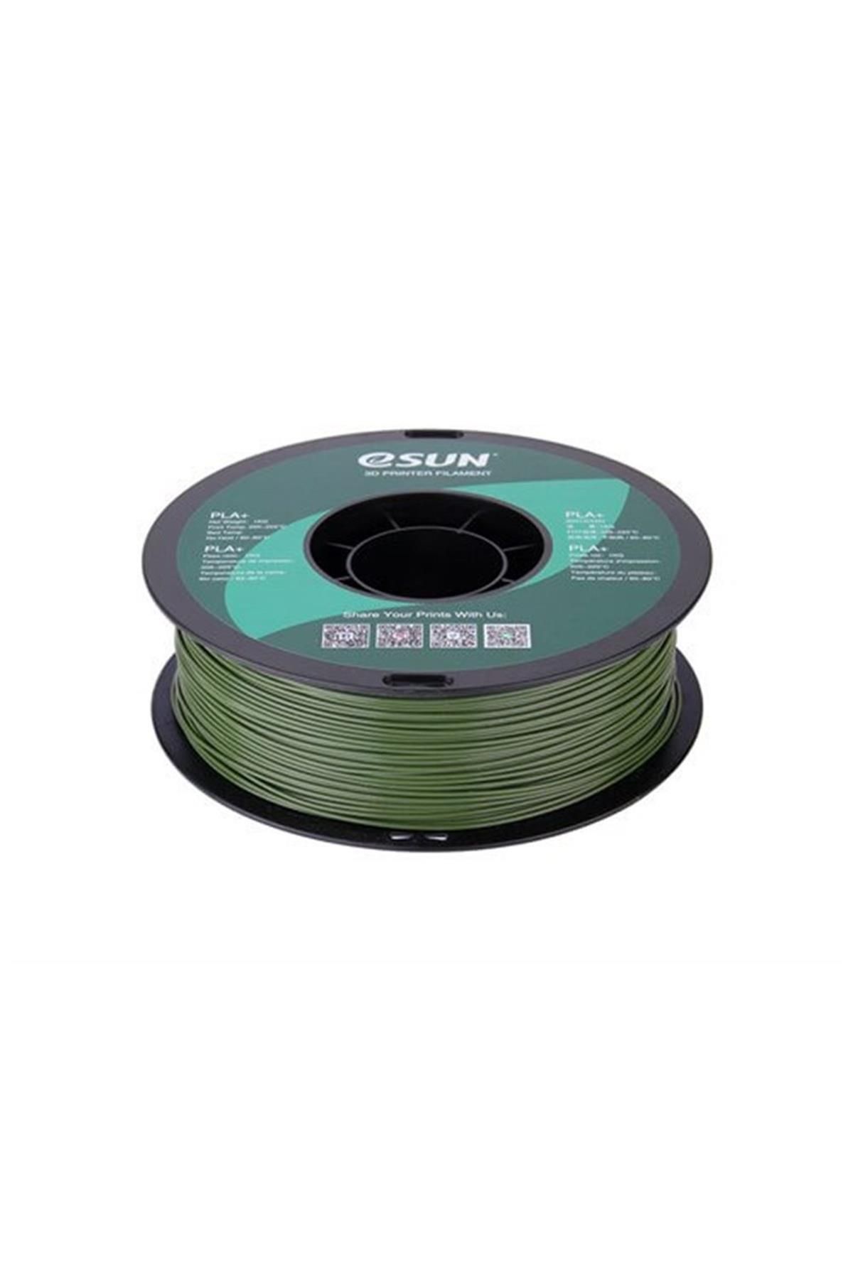 eSun Zeytin Yeşili Pla+ Filament 1.75mm 1 Kg Plus