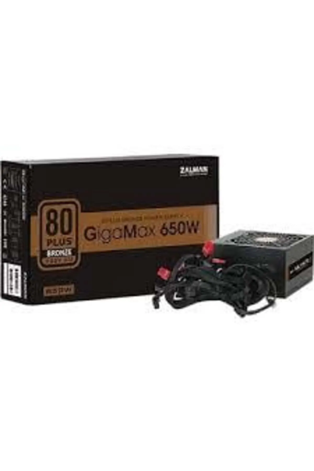 Genel Markalar ZM650-GV3 (GIGAMAXIII 650W) +80 PLUS BRONZE GEN5 YÜKSEK KORUMA DEVRE TASARIMI GÜÇ KAYNAĞI