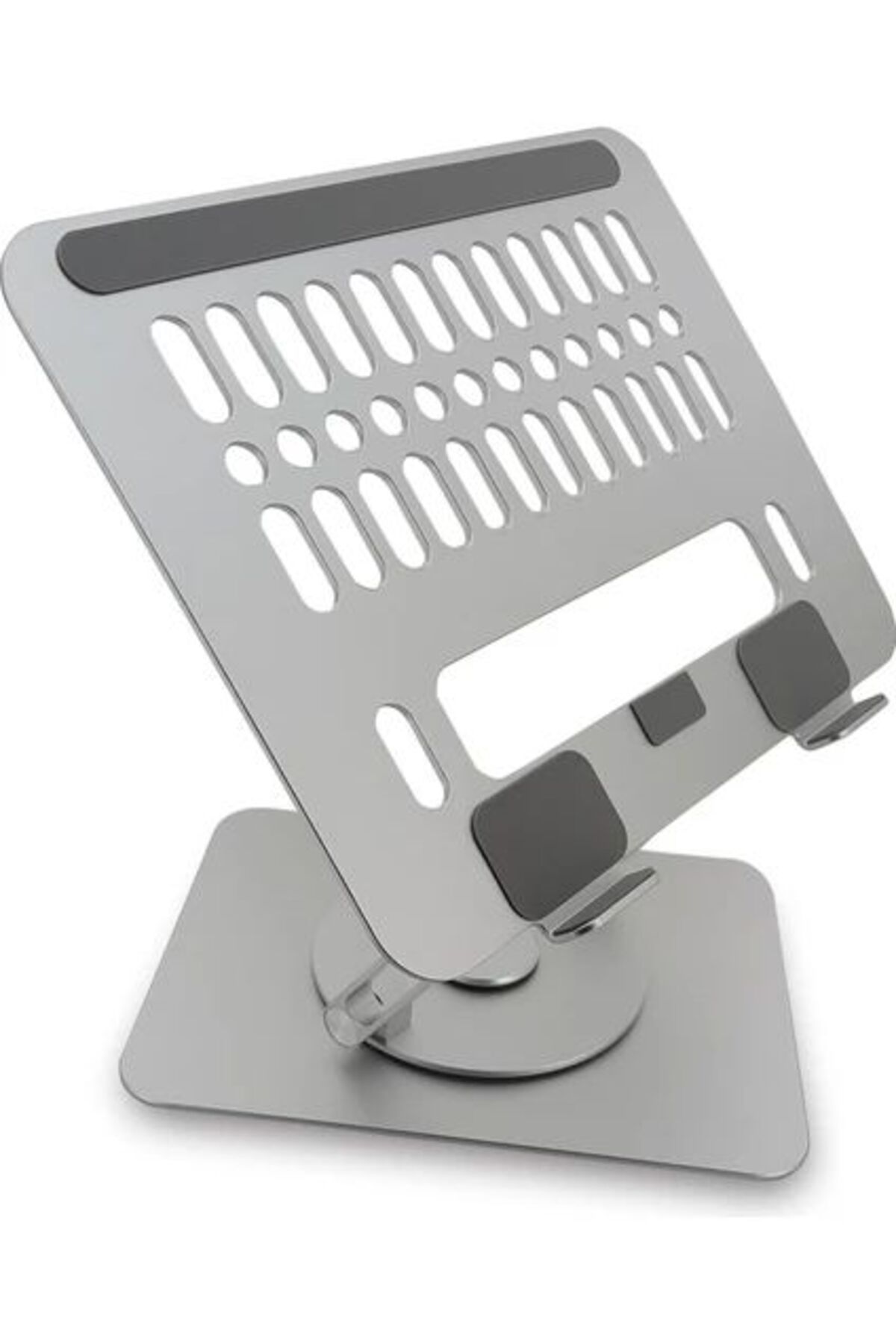 Daytona Zr-516 360° Döner Metal Notebook Stand, Açık Gri